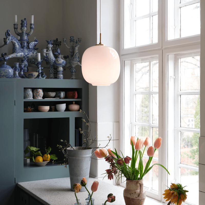 Louis Poulsen VL45 Radiohus Pendel Ø175, Pale Rose