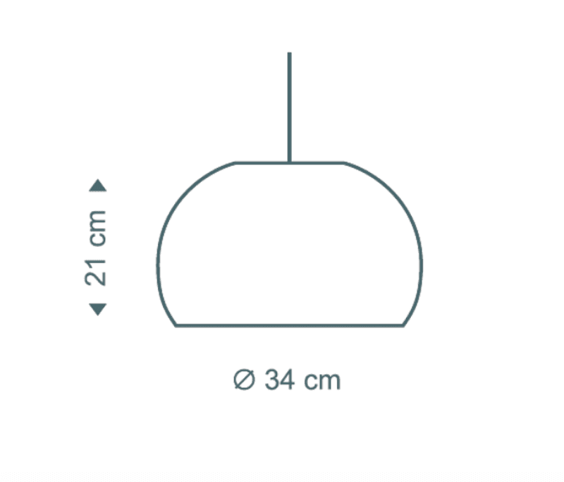 Secto Design Atto 5000 Pendel, Sort