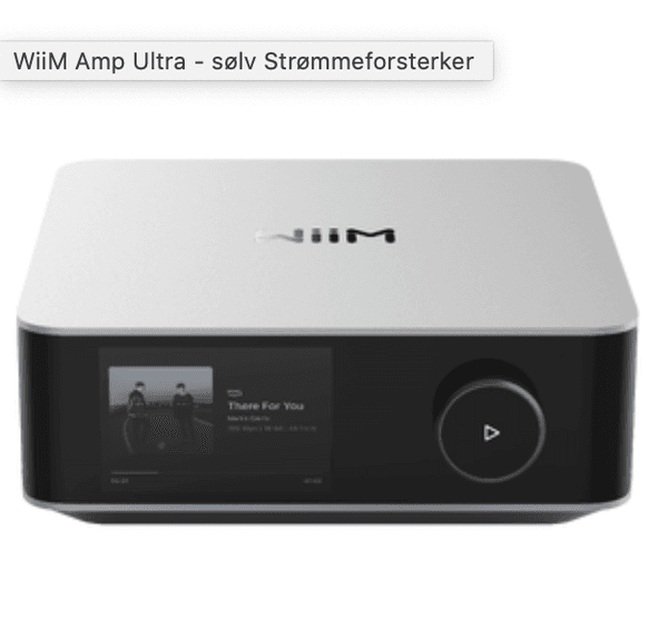 Hovedbilde WiiM Amp Ultra Strømmeforsterker, Sølv