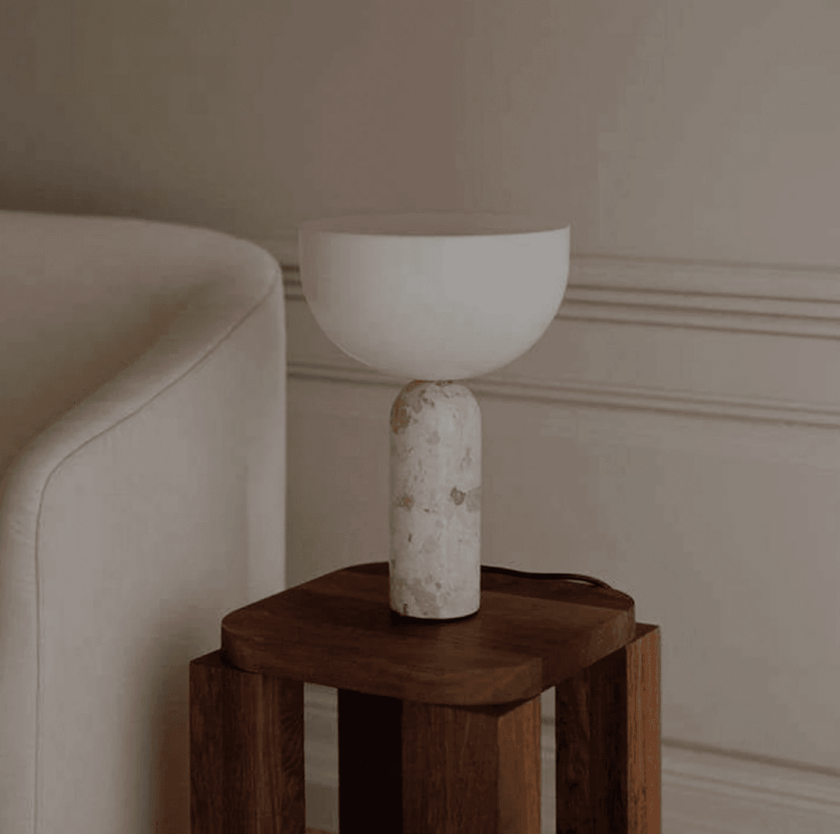 Kizu bordlampe Small Kunis Breccia – New Works
