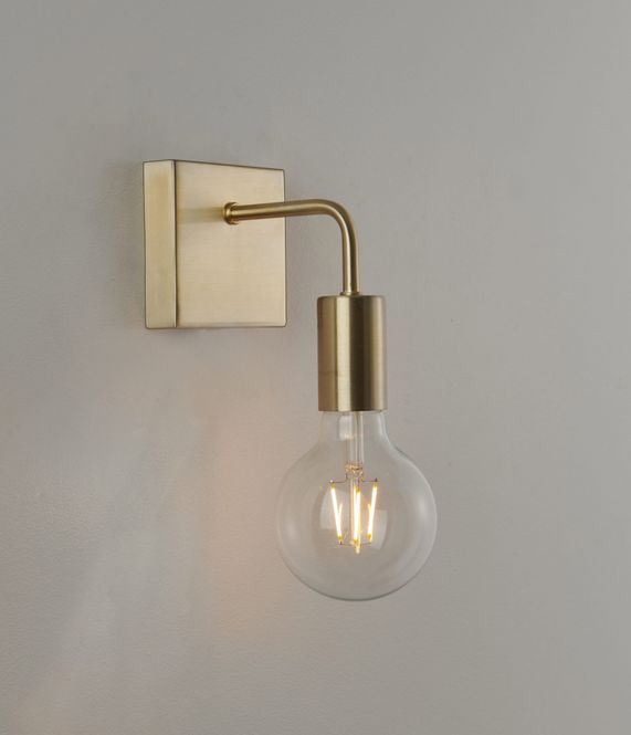 Hovedbilde Tanum Vegglampe, Messing