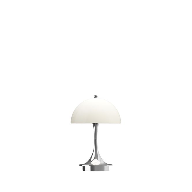 Hovedbilde Louis Poulsen Panthella 160 Portable V3, Krom/Opal Beige