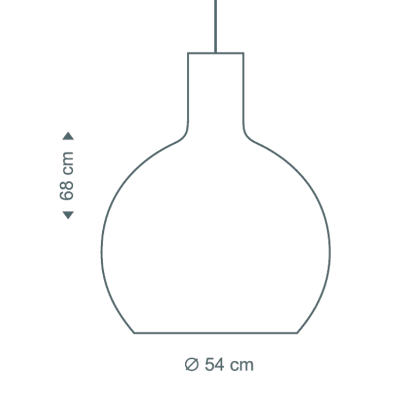 Secto Design Octo 4240 Pendel, Sort