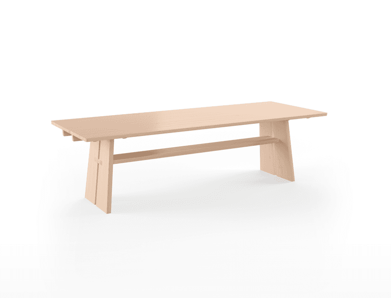 Naver Collection GM 3060 Gehl Spisebord, Hvitoljet Eik