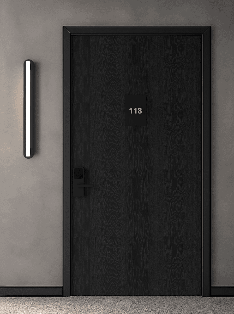 Belid - Royale Plain Wall lamp /svart struktur