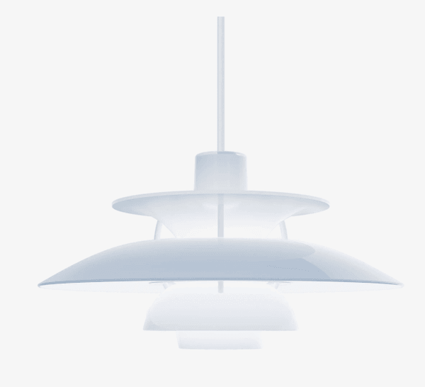Hovedbilde Louis Poulsen - PH 5 Ø320 Opal Pale Blue – pendellampe
