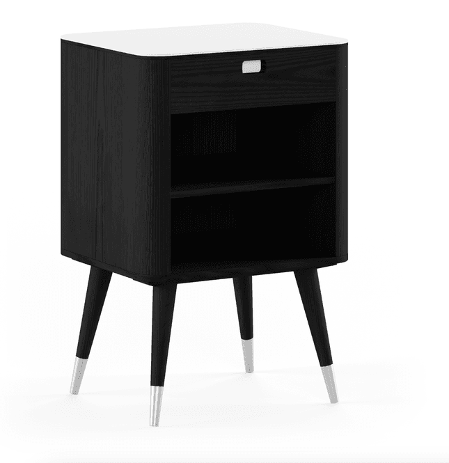 Hovedbilde Naver Collection AK 2405 Nattbord, Sortbeiset Ask