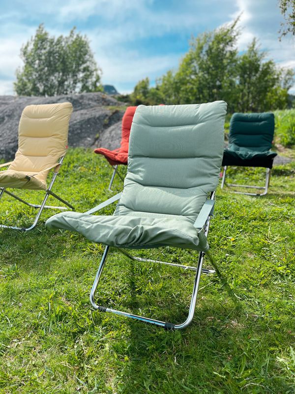 Fiam Fiesta Soft Solstol, Sage Green/Salviegrønn