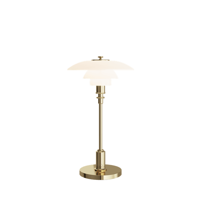 Hovedbilde Louis Poulsen PH 2/1 Oppladbar Bordlampe, Messing