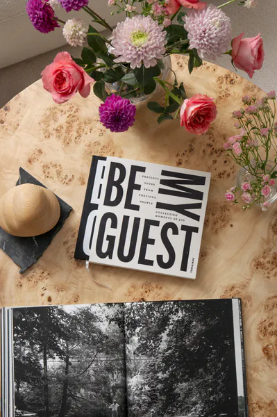 Hovedbilde Printworks Be My Guest Gjestebok, Sort/Hvit