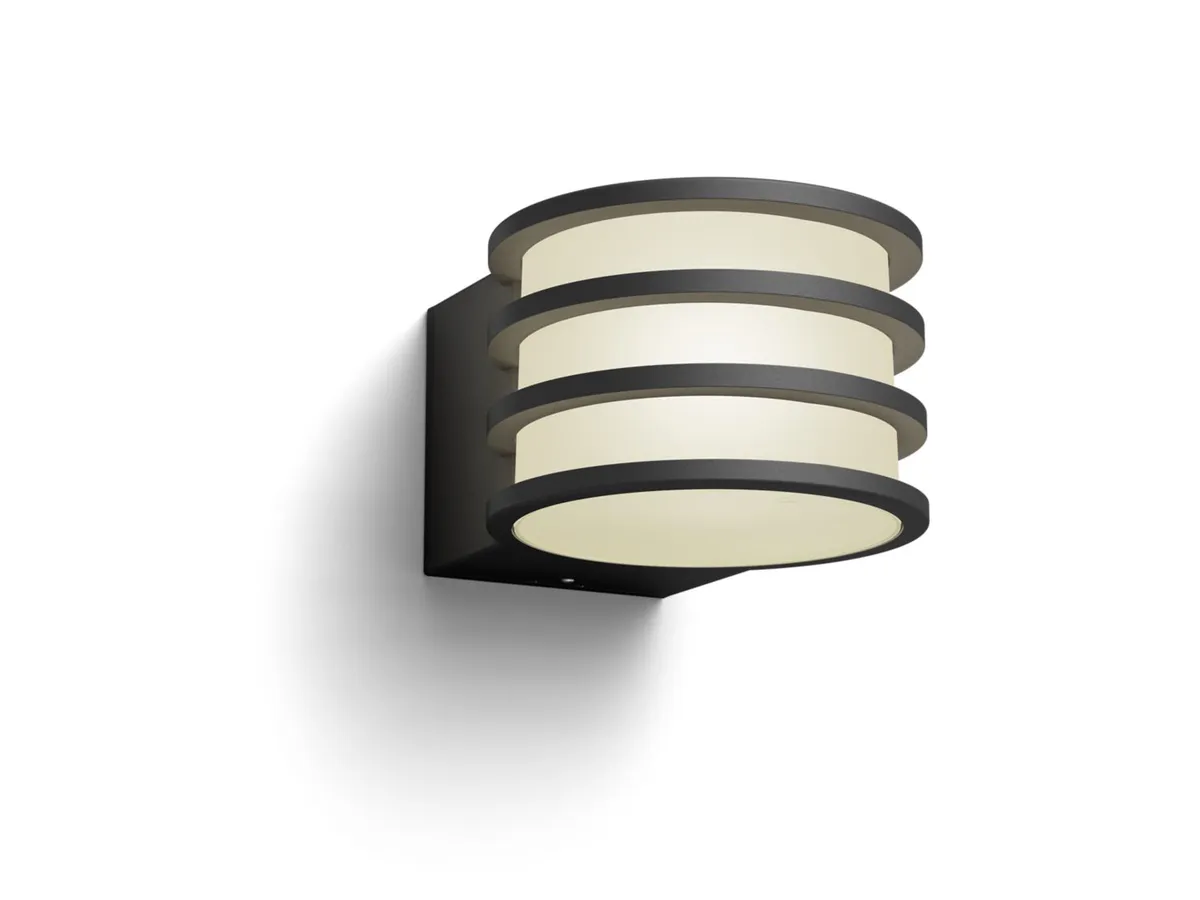 Philips Hue Lucca vegglampe ute