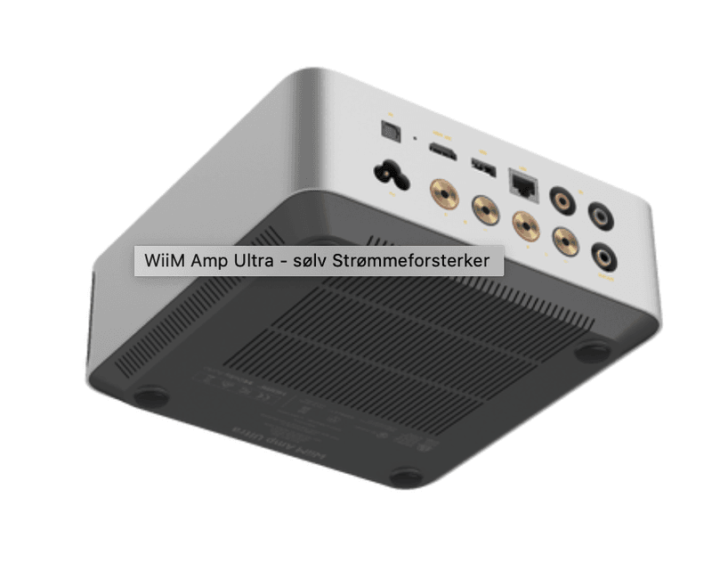 WiiM Amp Ultra Strømmeforsterker, Sølv