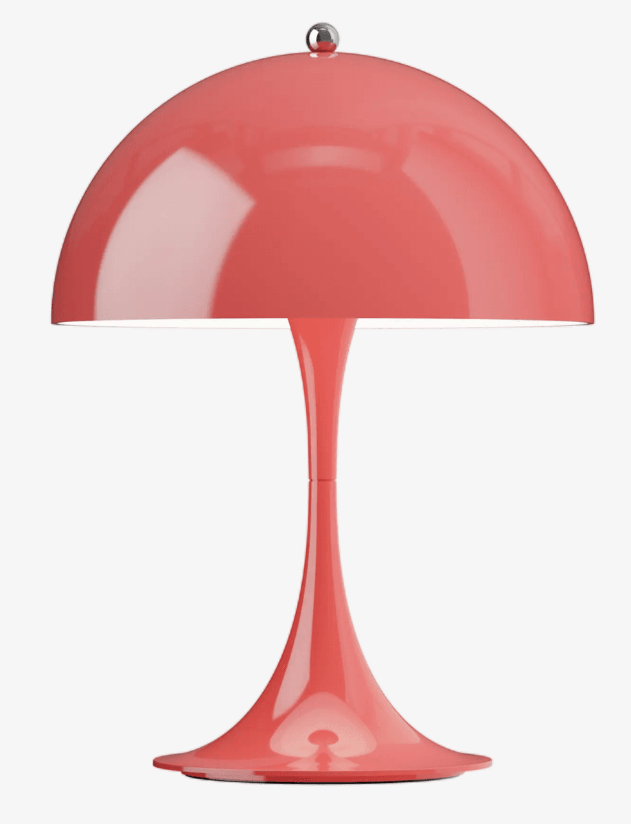 Louis Poulsen Panthella 250 Portable Opaque Coral