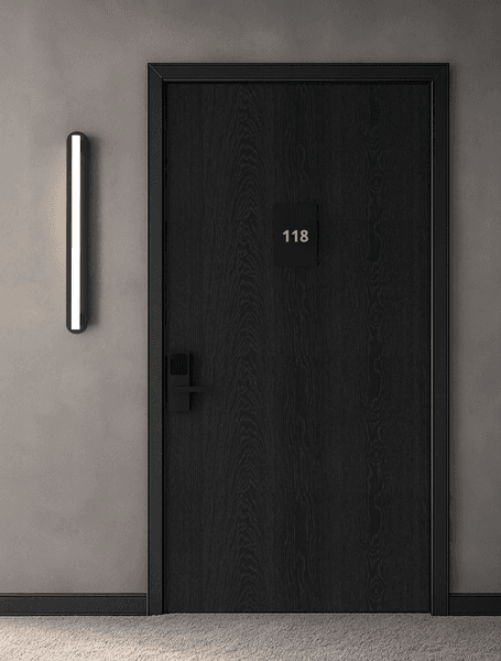 Hovedbilde BELID - Royale Plain vegglampe L-600 3000K mattvit