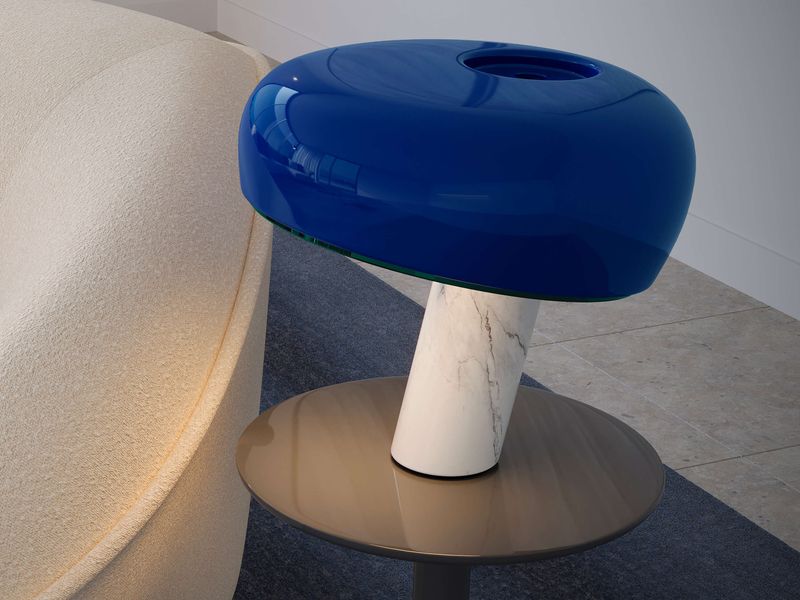 Flos Snoopy Bordlampe, Navy Blue