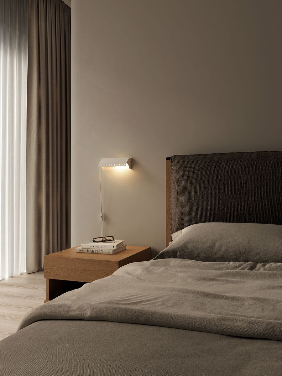 Belid Vippa Vegglampe, Glossy White