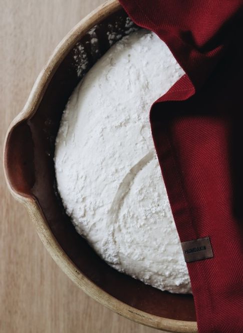 Hovedbilde Humdakin Økologisk Kjøkkenhåndkle 2pk, Maroon