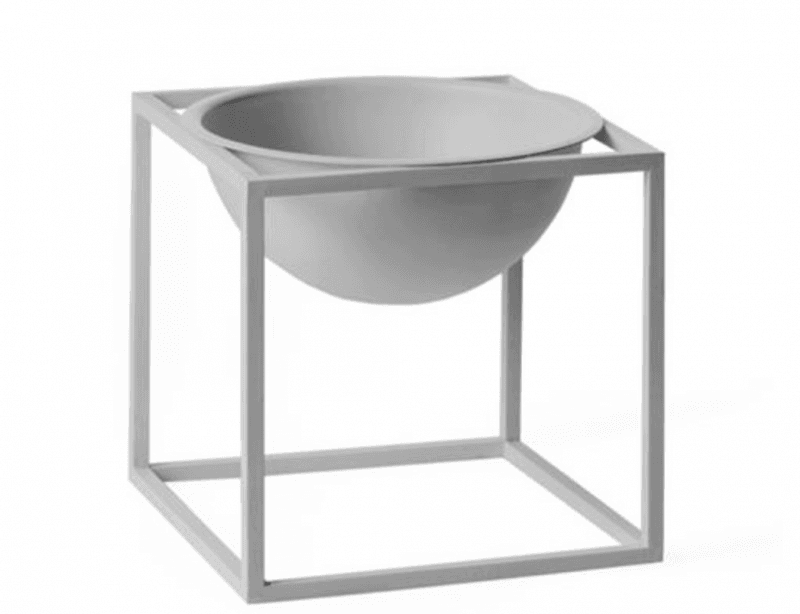 By Lassen Kubus Bowl Liten, Beige/Lysegrå