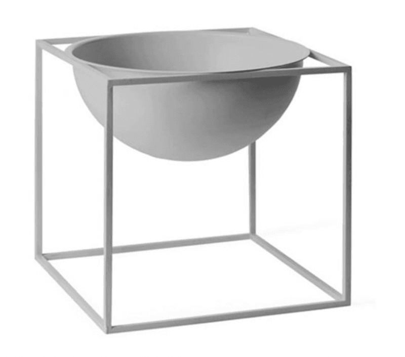 By Lassen Kubus Bowl Stor, Lys Grå og Beige