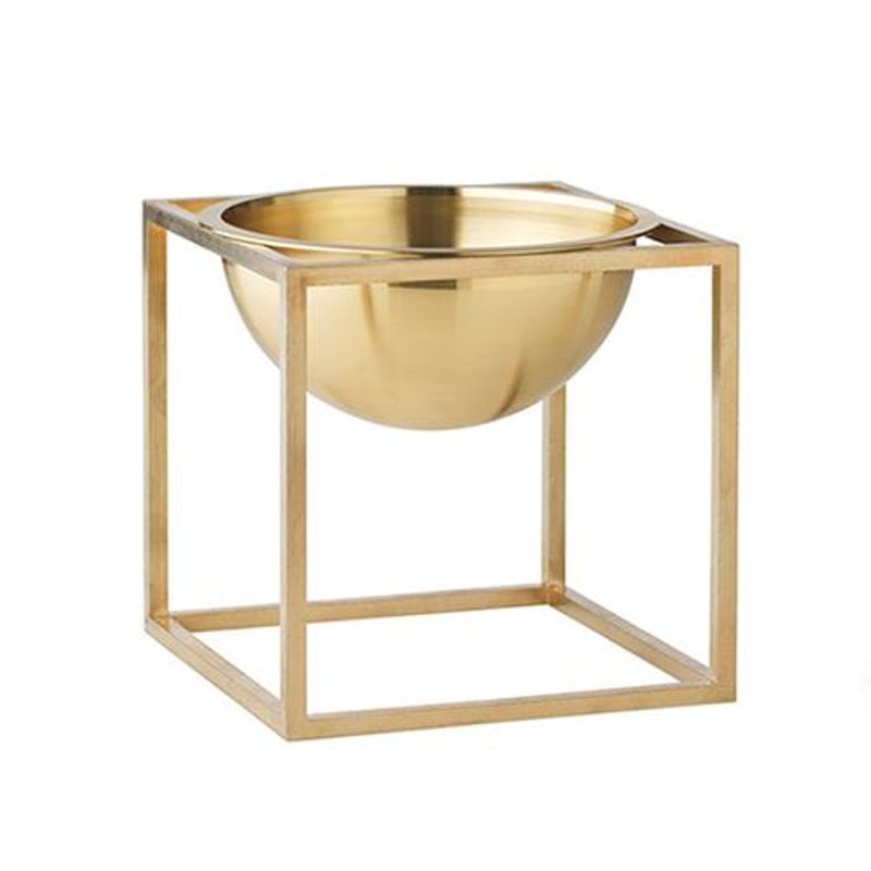 By Lassen Kubus Bowl Liten, Messing