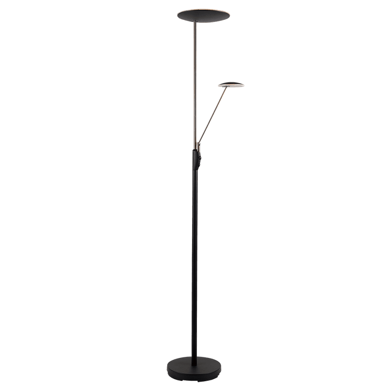 Bergamo LED Uplight Gulvlampe, Svart