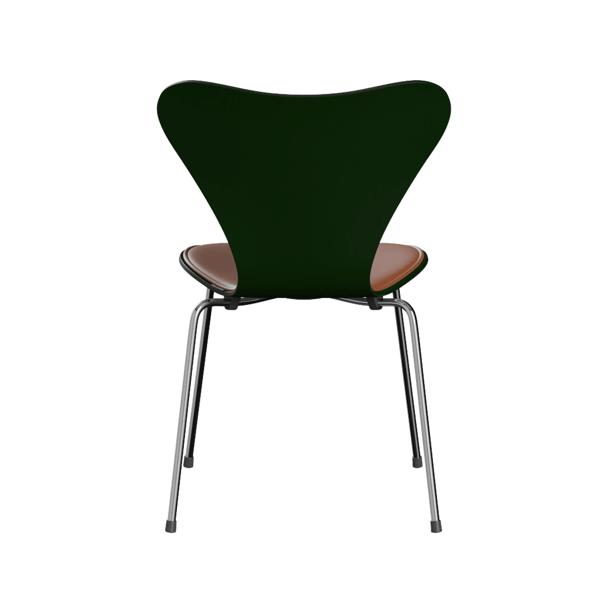 Fritz Hansen Series 7™ 3107, Forsidepolstret Essential Lær Valnøtt