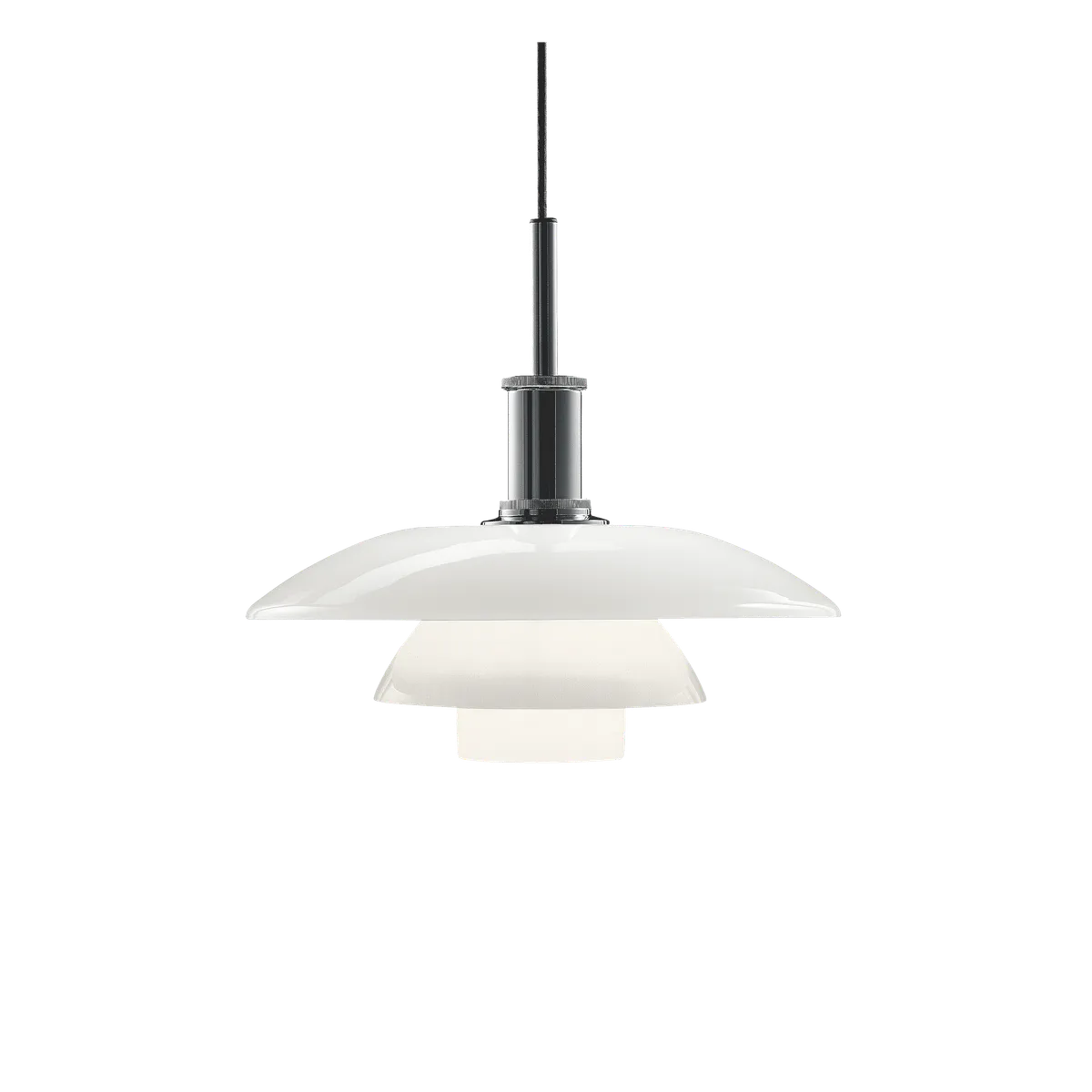 Louis Poulsen PH 4 1/2-4 Pendel, Krom